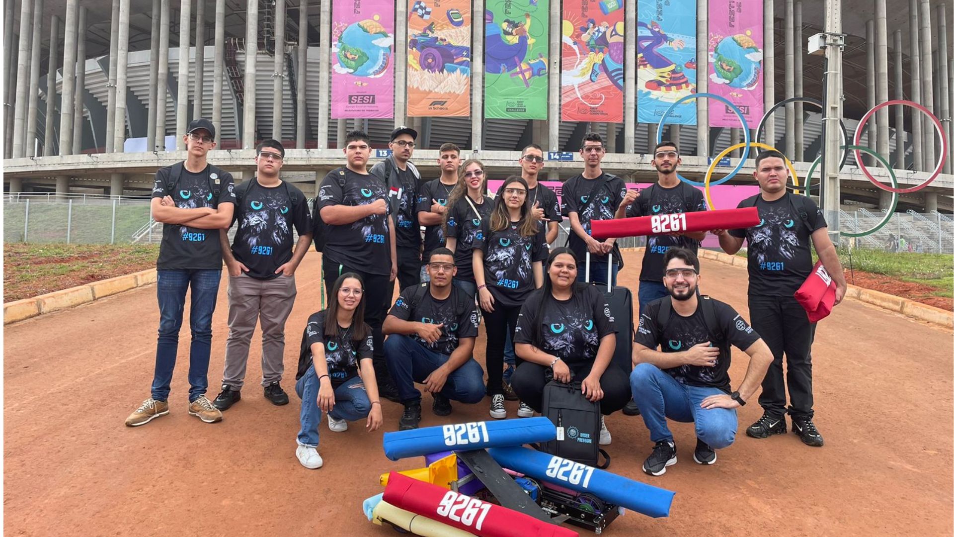 Alunos da Escola do Futuro de Goiás participam de campeonato nacional de robótica em Brasília 