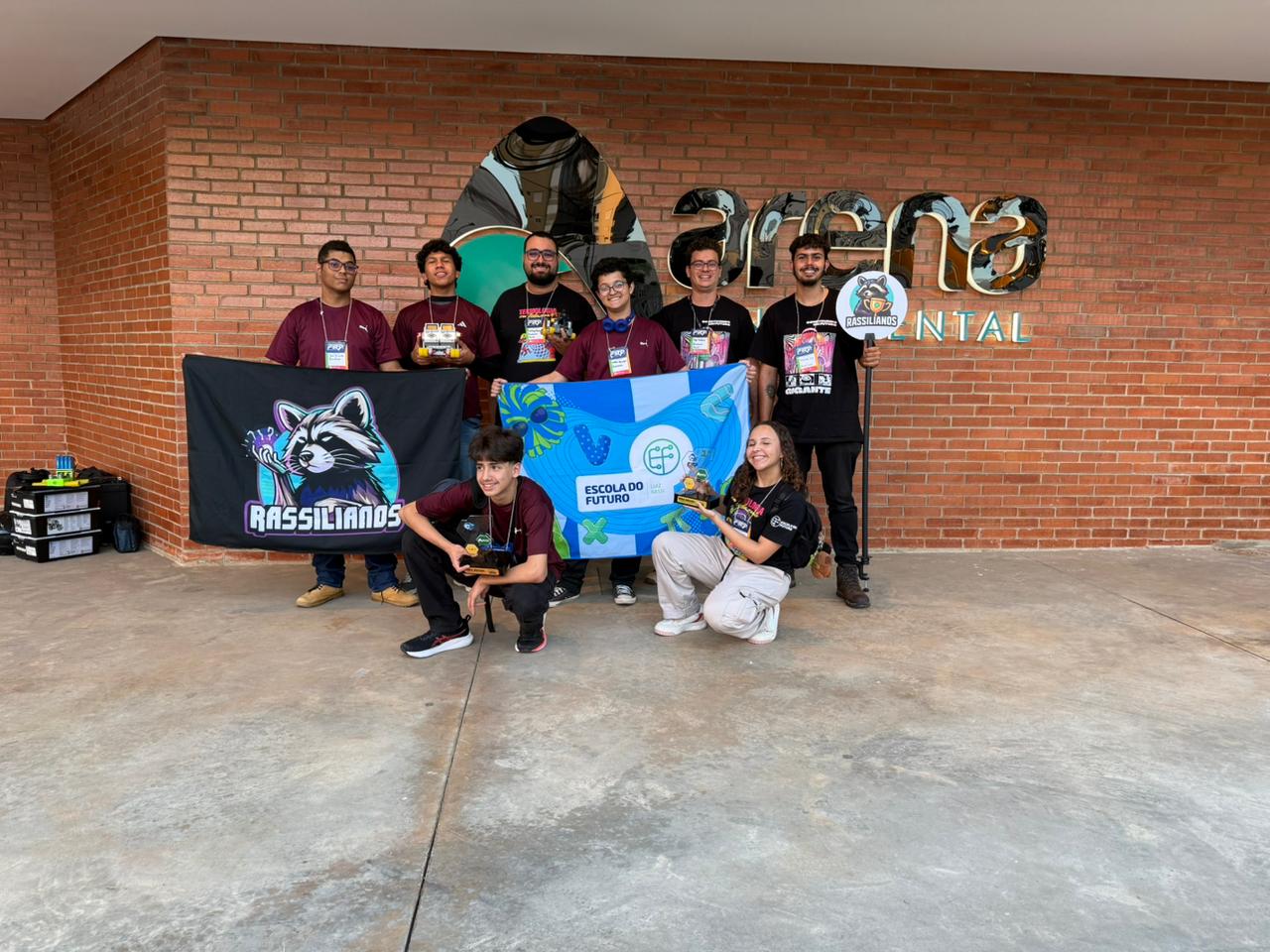 Escola do Futuro de Goiás conquista dois prêmios em campeonato estadual de robótica